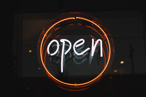 We Officially Open for Business