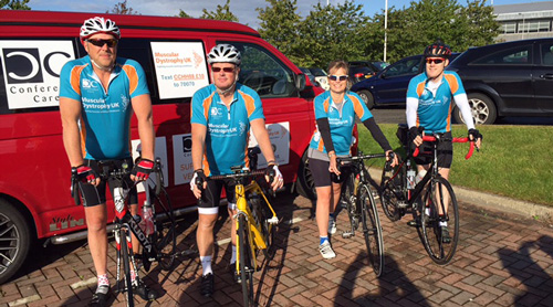 Conference Care's Help4Harry and Muscular Dystrophy Cycle Ride