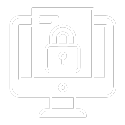 Padlock on Computer Screen