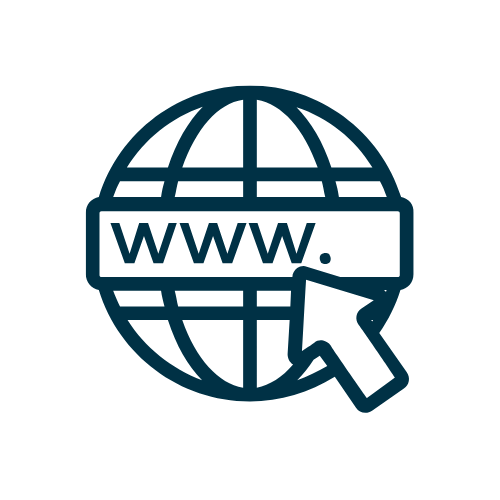 icon depicting the world wide web